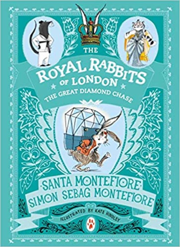 Book cover for "The Great Diamond Chase" by Santa Montefiore
