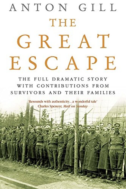 Book cover for "The Great Escape" by Anton Gill