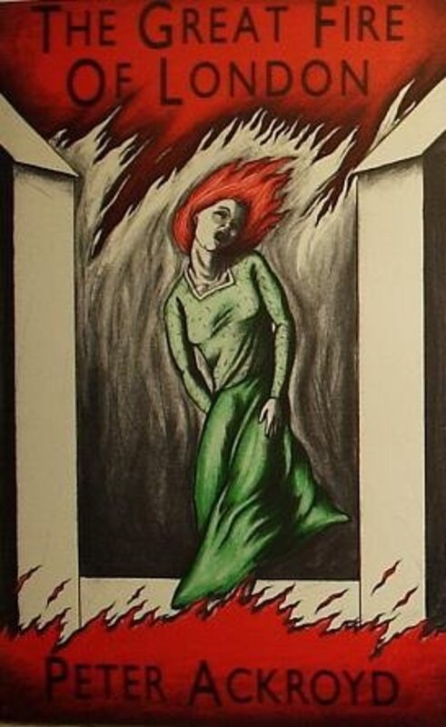 Book cover for "The Great Fire of London" by Peter Ackroyd