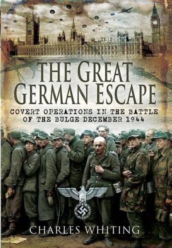 Book cover for "The Great German Escape" by Charles Whiting