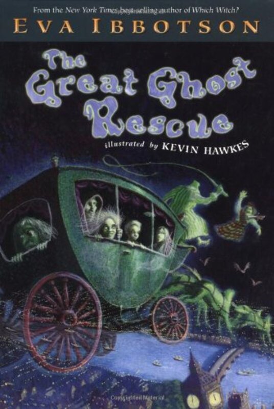 Book cover for "The Great Ghost Rescue" by Eva Ibbotson