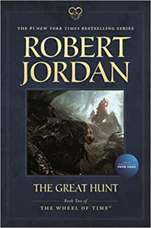 Book cover for "The Great Hunt" by Robert Jordan