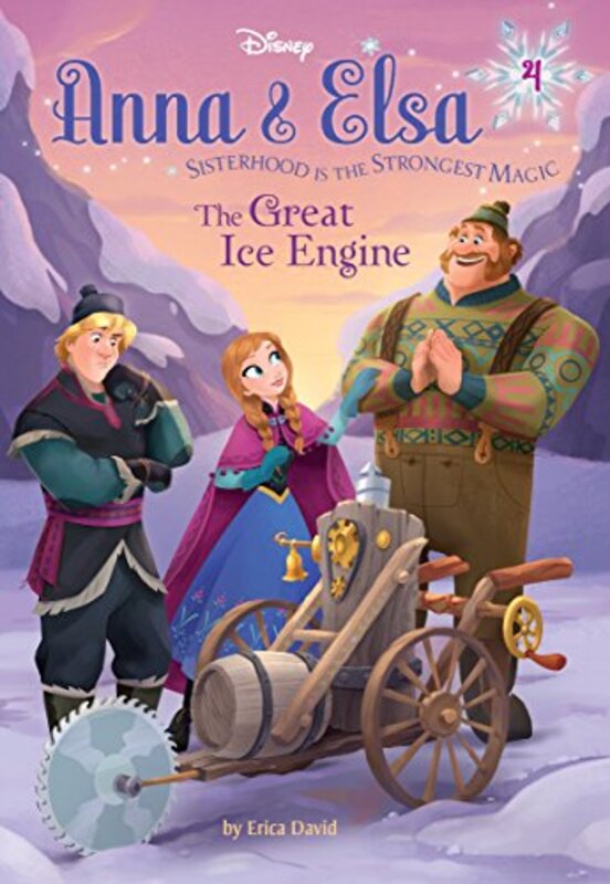 Book cover for "The Great Ice Engine" by Erica David