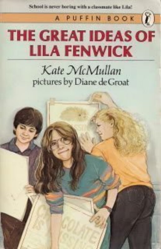 Book cover for "The Great Ideas of Lila Fenwick" by Kate McMullan