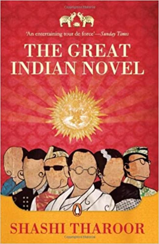 Book cover for "The Great Indian Novel"
