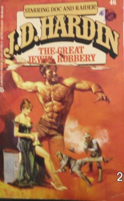 Book cover for "The Great Jewel Robbery" by JD Hardin