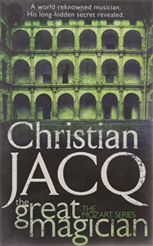 Book cover for "The Great Magician" by Christian Jacq