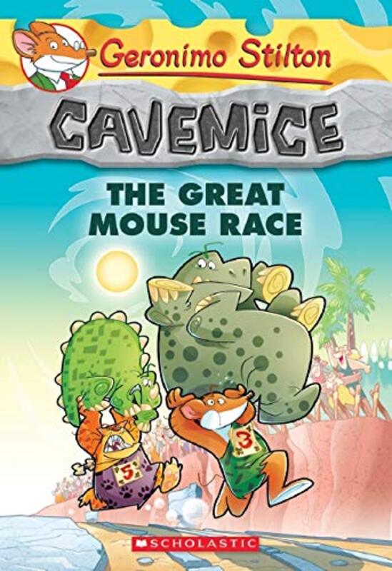 Book cover for "The Great Mouse Race" by Elisabetta Dami