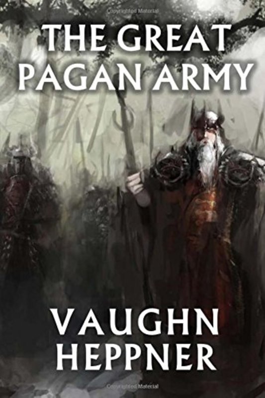 Book cover for "The Great Pagan Army" by Vaughn Heppner