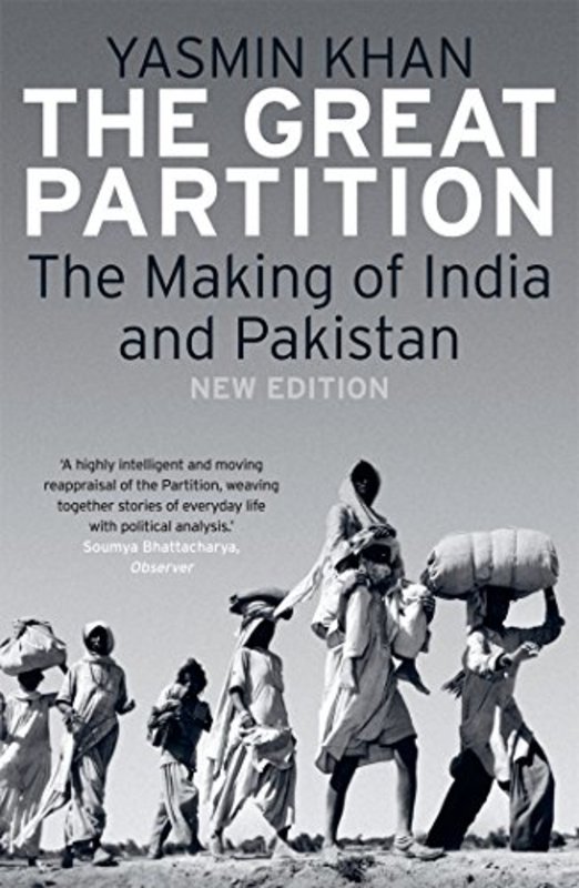 Book cover for "The Great Partition" by Yasmin Khan