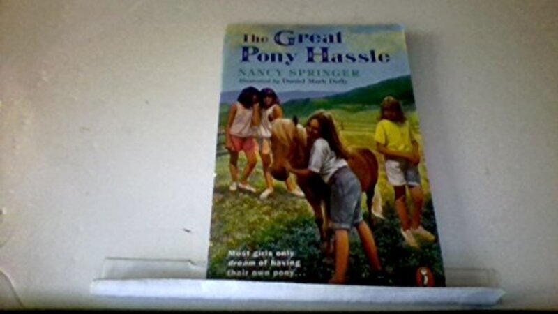 Book cover for "The Great Pony Hassle" by Nancy Connor Springer