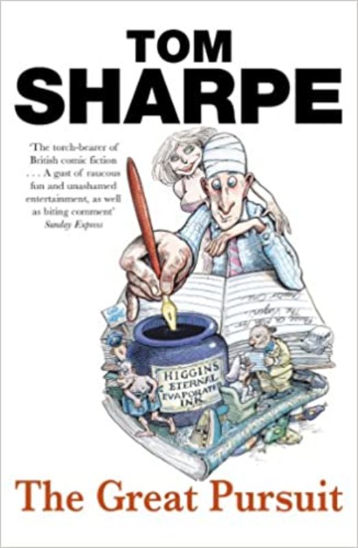 Book cover for "The Great Pursuit" by Tom Sharpe