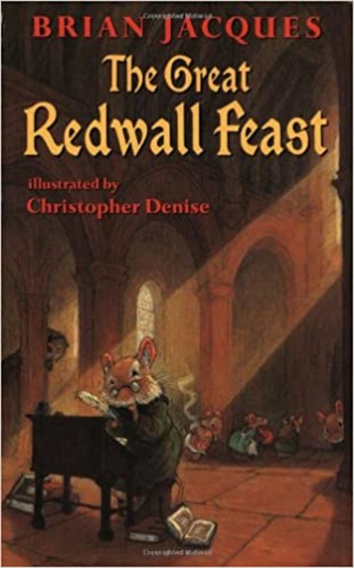 Book cover for "The Great Redwall Feast" by Brian Jacques