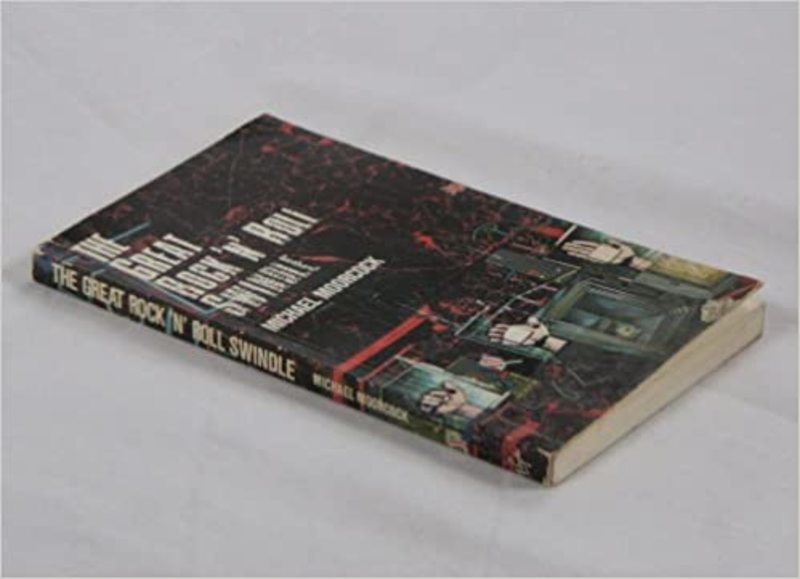Book cover for "The Great Rock 'N' Roll Swindle" by Michael Moorcock