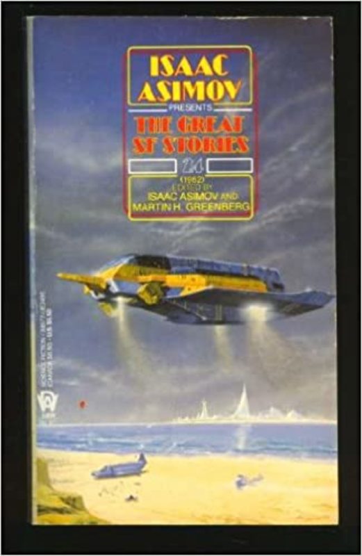 Book cover for "The Great SF Stories 24 (1962)" by Isaac Asimov