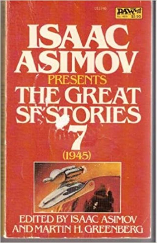 Book cover for "The Great SF Stories 8 (1946)" by Isaac Asimov