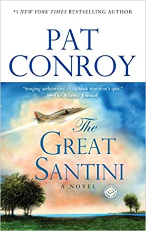 Book cover for "The Great Santini" by Pat Conroy