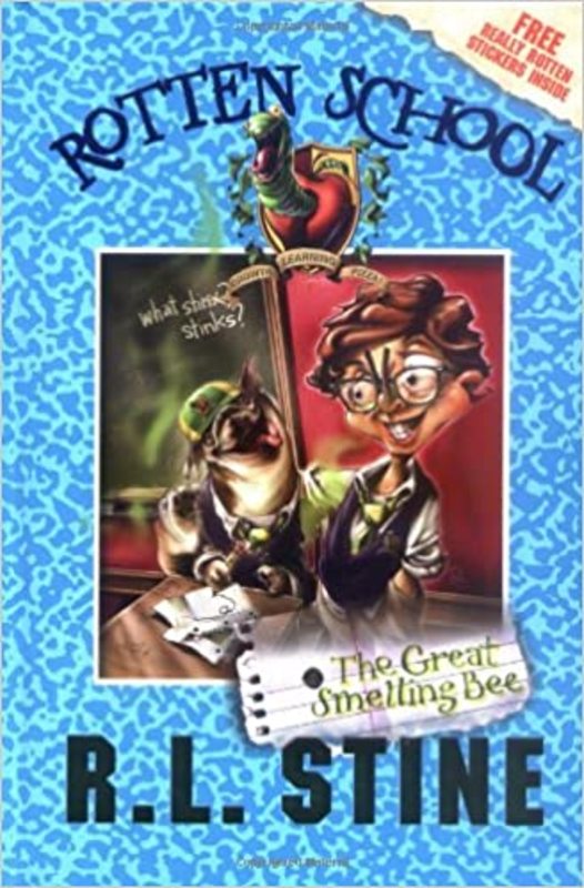 Book cover for "The Great Smelling Bee" by RL Stine