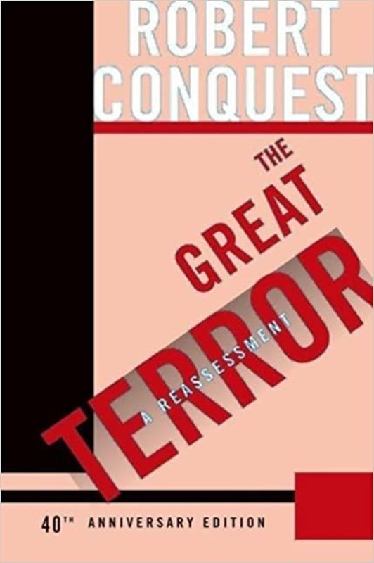 Book cover for "The Great Terror" by Robert Conquest