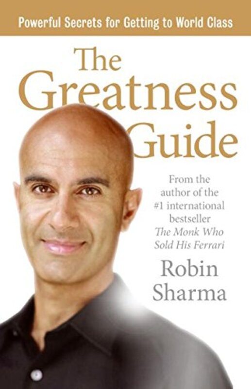 Book cover for "The Greatness Guide" by Robin S Sharma