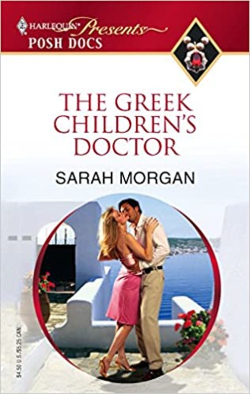 Book cover for "The Greek Children's Doctor" by Sarah Morgan