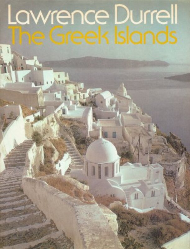 Book cover for "The Greek Islands" by Lawrence Durrell