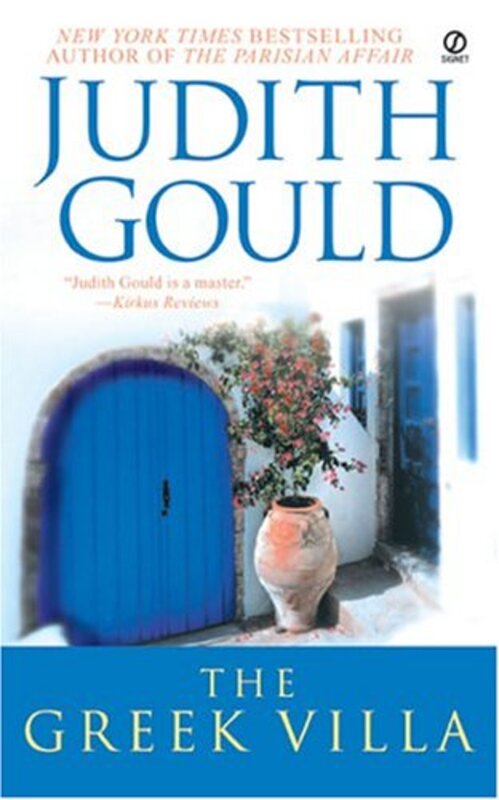Book cover for "The Greek Villa" by Judith Gould