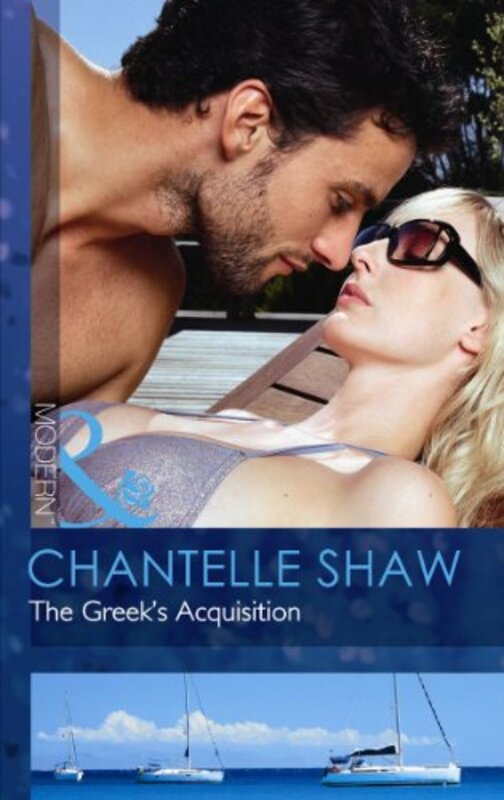 Book cover for "The Greek's Acquisition" by Chantelle Shaw