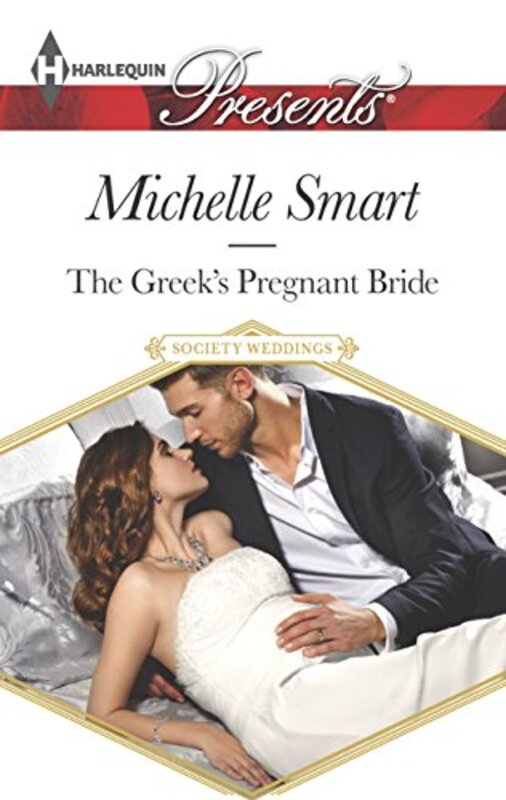 Book cover for "The Greek's Pregnant Bride" by Michelle Smart