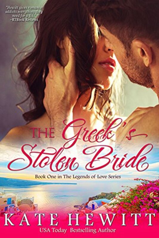 Book cover for "The Greek's Stolen Bride" by Kate Hewitt