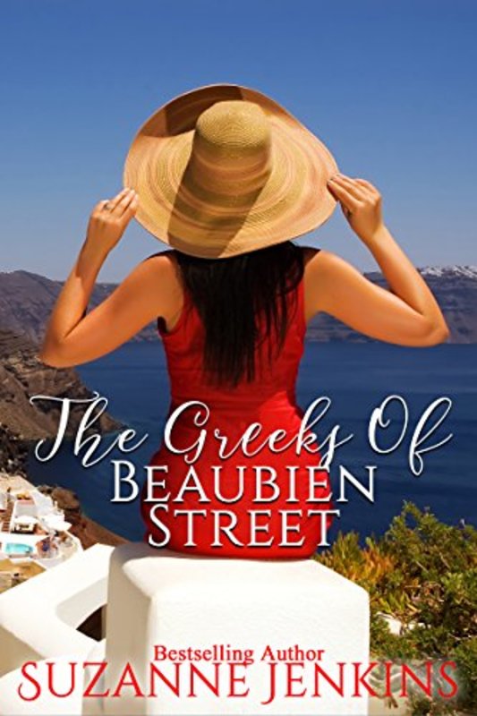 Book cover for "The Greeks of Beaubien Street" by Suzanne Jenkins