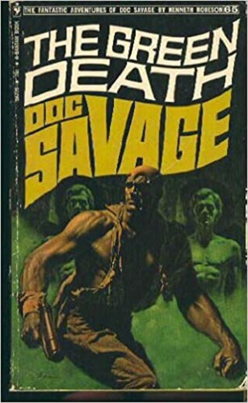 Book cover for "The Green Death" by Lester Dent
