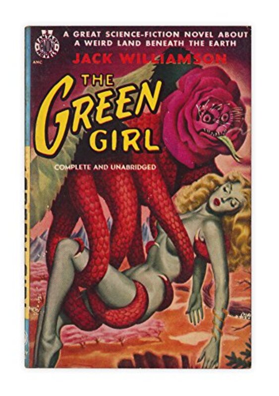 Book cover for "The Green Girl" by Jack Williamson