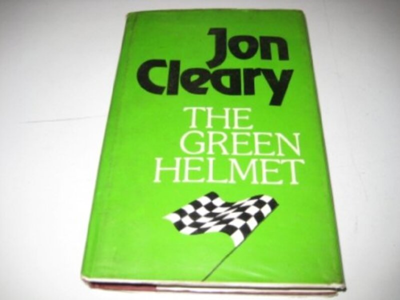 Book cover for "The Green Helmet" by Jon Cleary