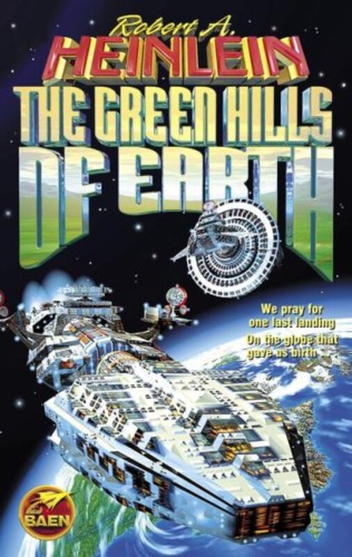 Book cover for "The Green Hills of Earth" by Robert A Heinlein