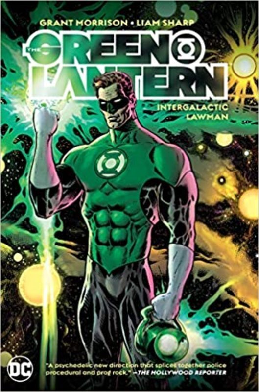 Book cover for "The Green Lantern Vol. 1" by Grant Morrison