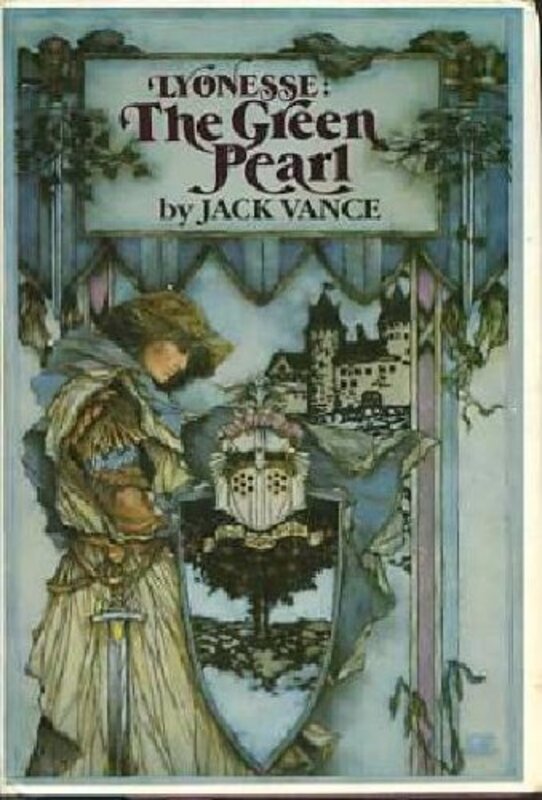 Book cover for "The Green Pearl" by Jack Vance