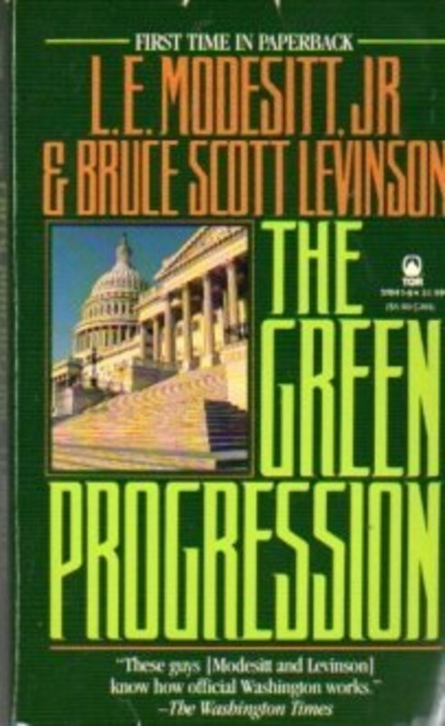 Book cover for "The Green Progression" by LE Modesitt Jr