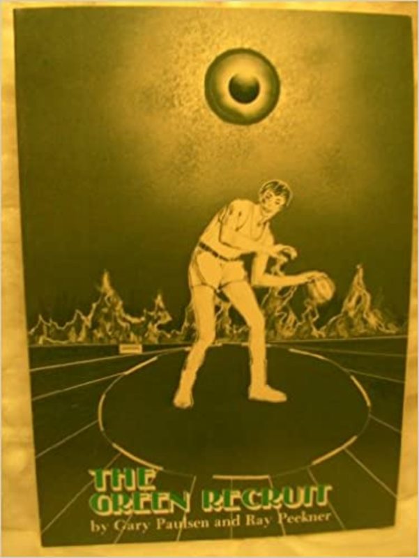 Book cover for "The Green Recruit" by Gary Paulsen
