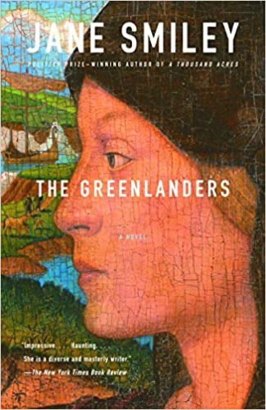Book cover for "The Greenlanders" by Jane Smiley