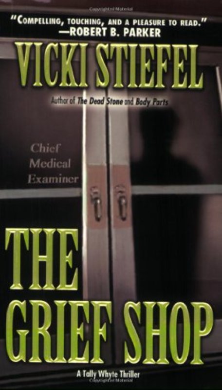 Book cover for "The Grief Shop" by Vicki Stiefel
