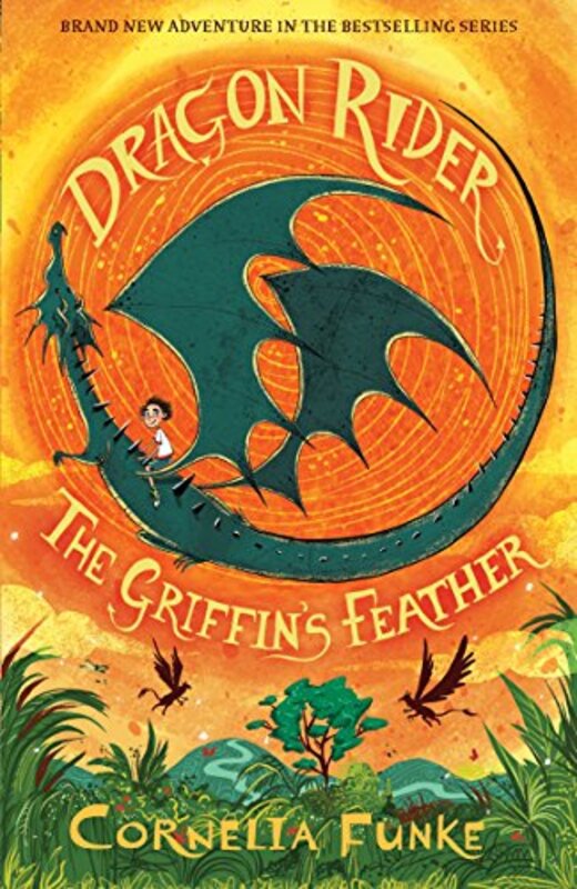 Book cover for "The Griffin's Feather" by Cornelia Funke