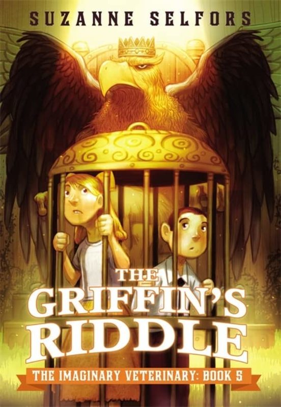 Book cover for "The Griffin's Riddle" by Suzanne Selfors