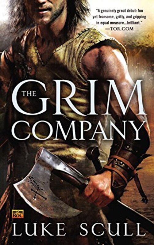 Book cover for "The Grim Company" by Luke Scull