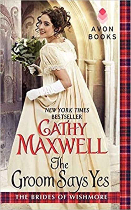 Book cover for "The Groom Says Yes" by Cathy Maxwell