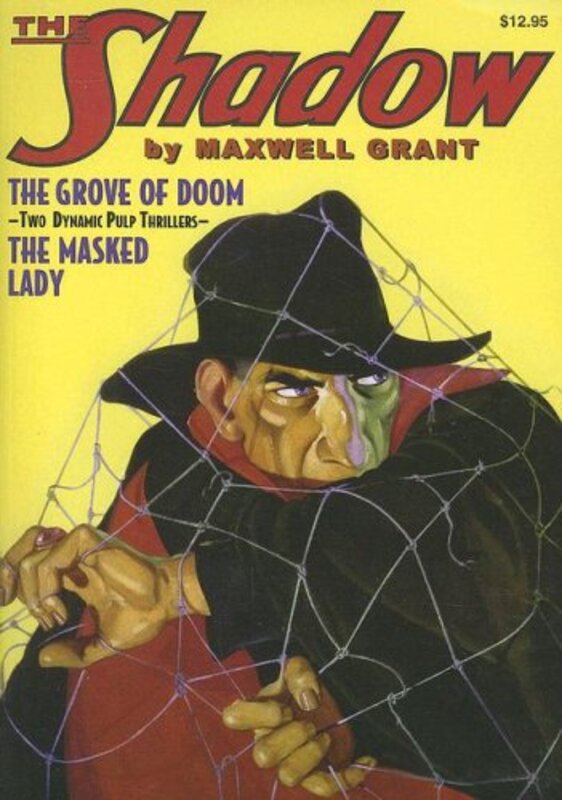 Book cover for "The Grove of Doom" by Maxwell Grant