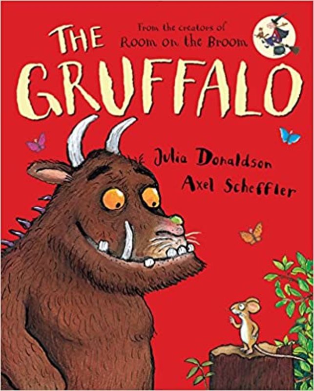 Book cover for "The Gruffalo" by Julia Donaldson