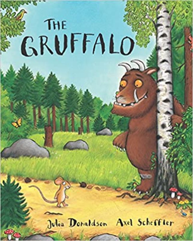 Book cover for "The Gruffalo" by Julia Donaldson