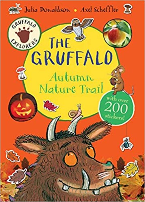 Book cover for "The Gruffalo Autumn Nature Trail" by Julia Donaldson