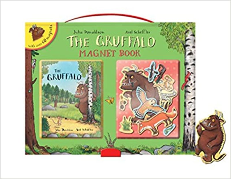 Book cover for "The Gruffalo Magnet Book" by Julia Donaldson